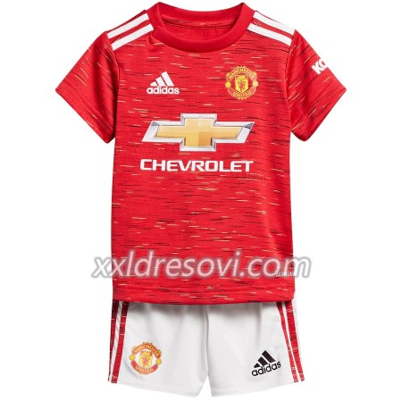 Manchester United Domaći Dječji Komplet Dresovi za Nogomet 2020-2021 (+ kratke hlače)